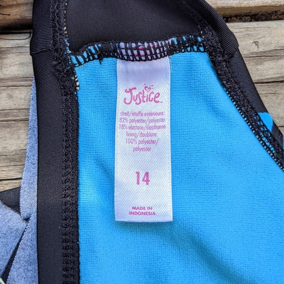 Justice Girls Bikini Swim Top - Picture 3 of 3